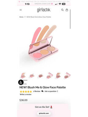 Girlactik blush me